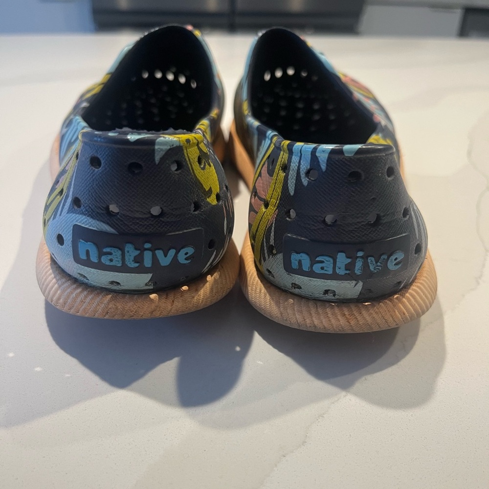 Colorful Native Patterned Slip-On Shoes - Picture 3 of 3